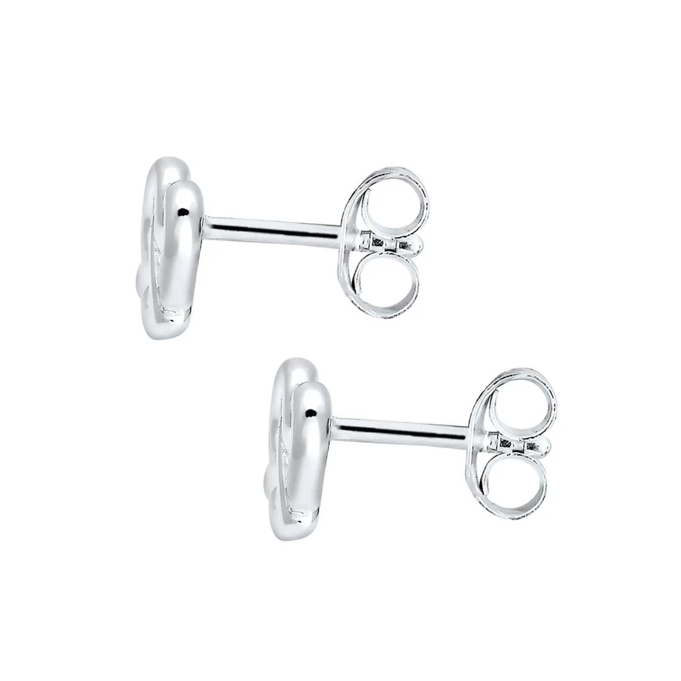 Elli "Ohrstecker Brezel< Ohrringe|Silber