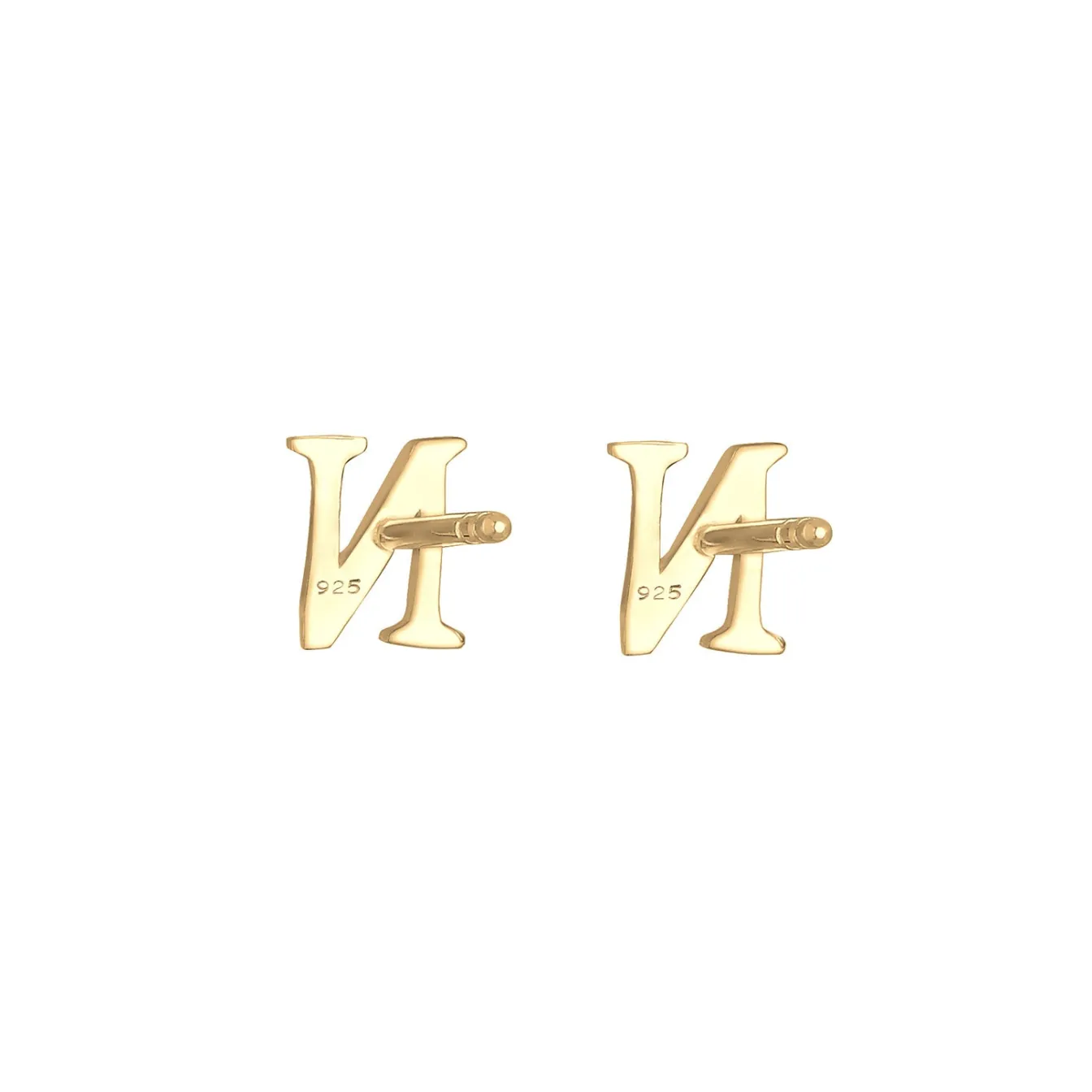 Elli "Ohrstecker Buchstabe< Personalisierter Schmuck|Ohrringe