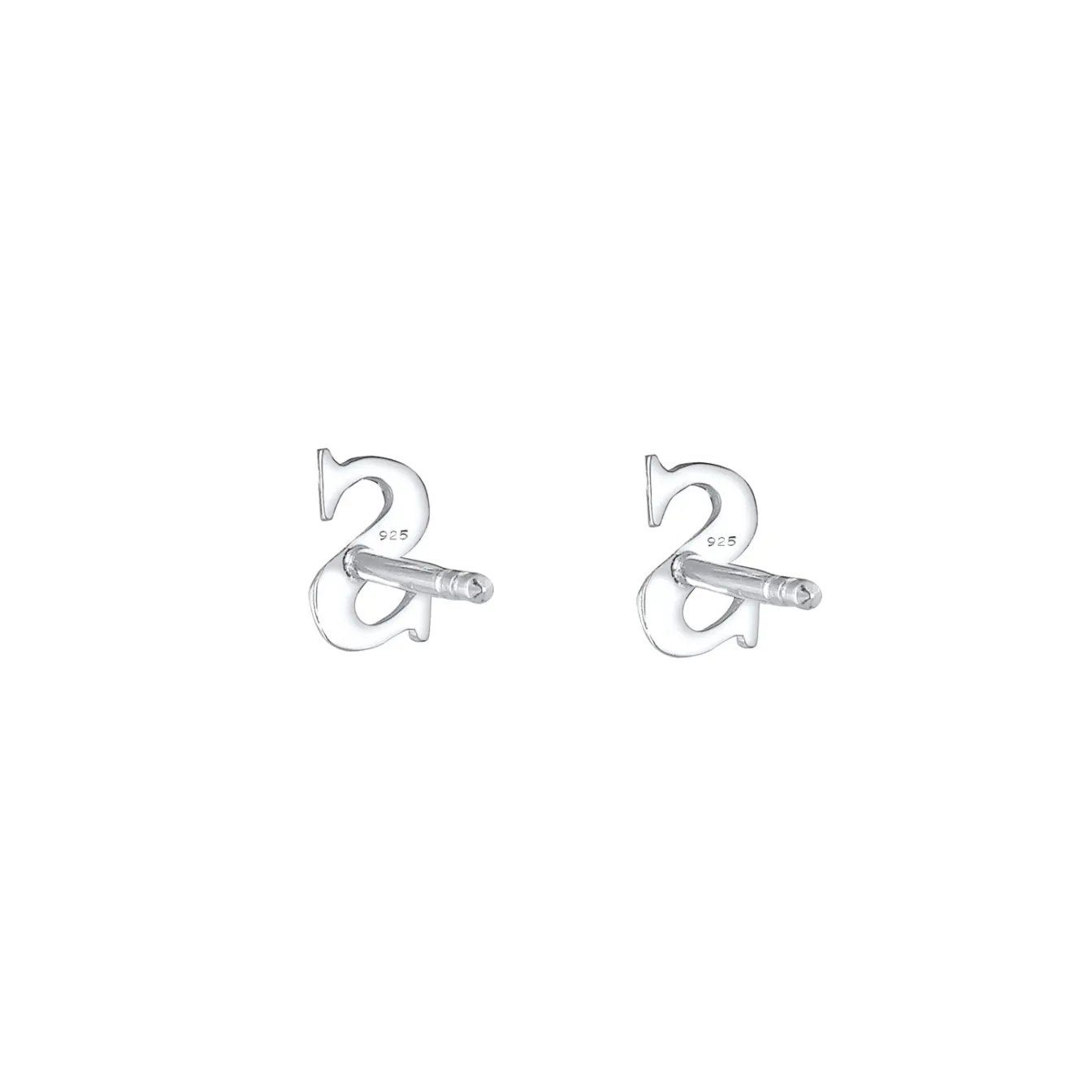 Elli "Ohrstecker Buchstabe< Personalisierter Schmuck|Ohrringe