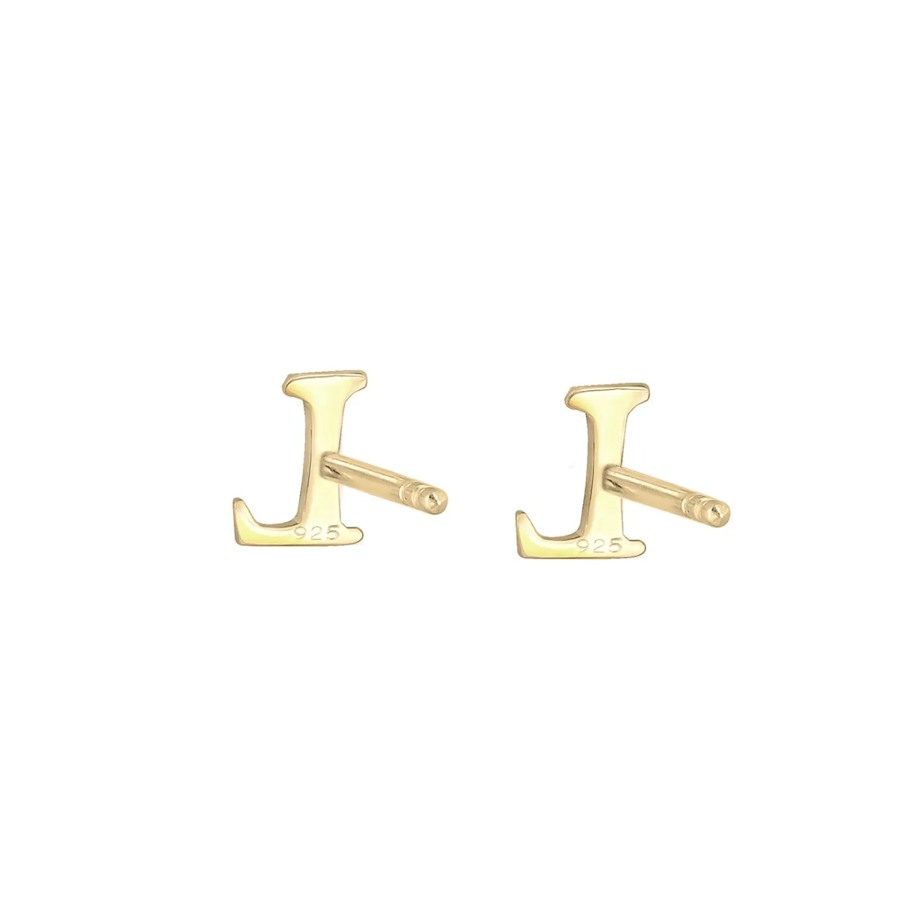 Elli "Ohrstecker Buchstabe< Personalisierter Schmuck|Ohrringe