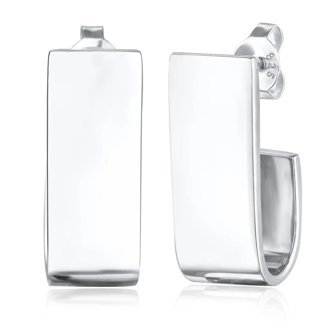 Elli "Ohrstecker Chunky< Ohrringe|Silber