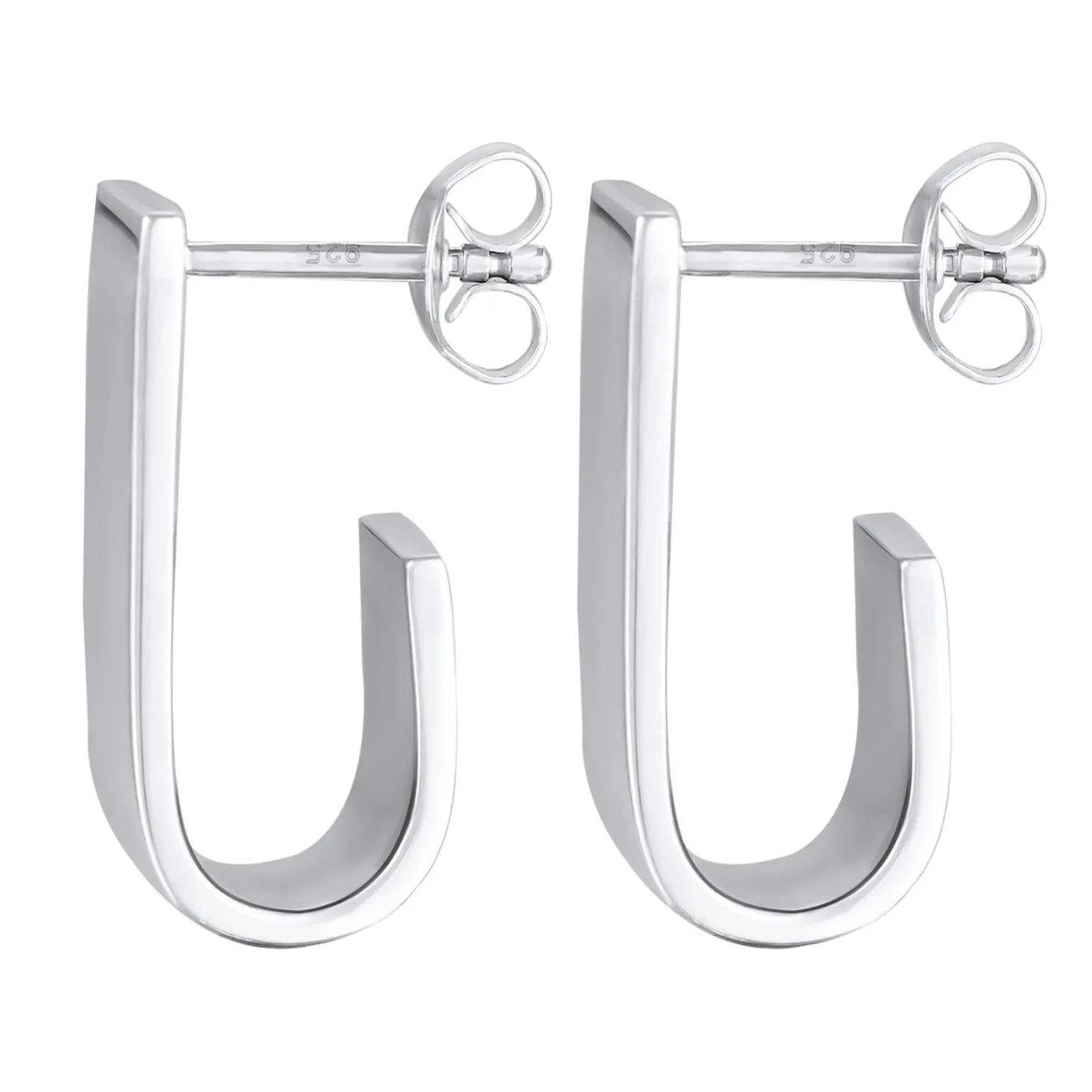 Elli "Ohrstecker Chunky< Ohrringe|Silber