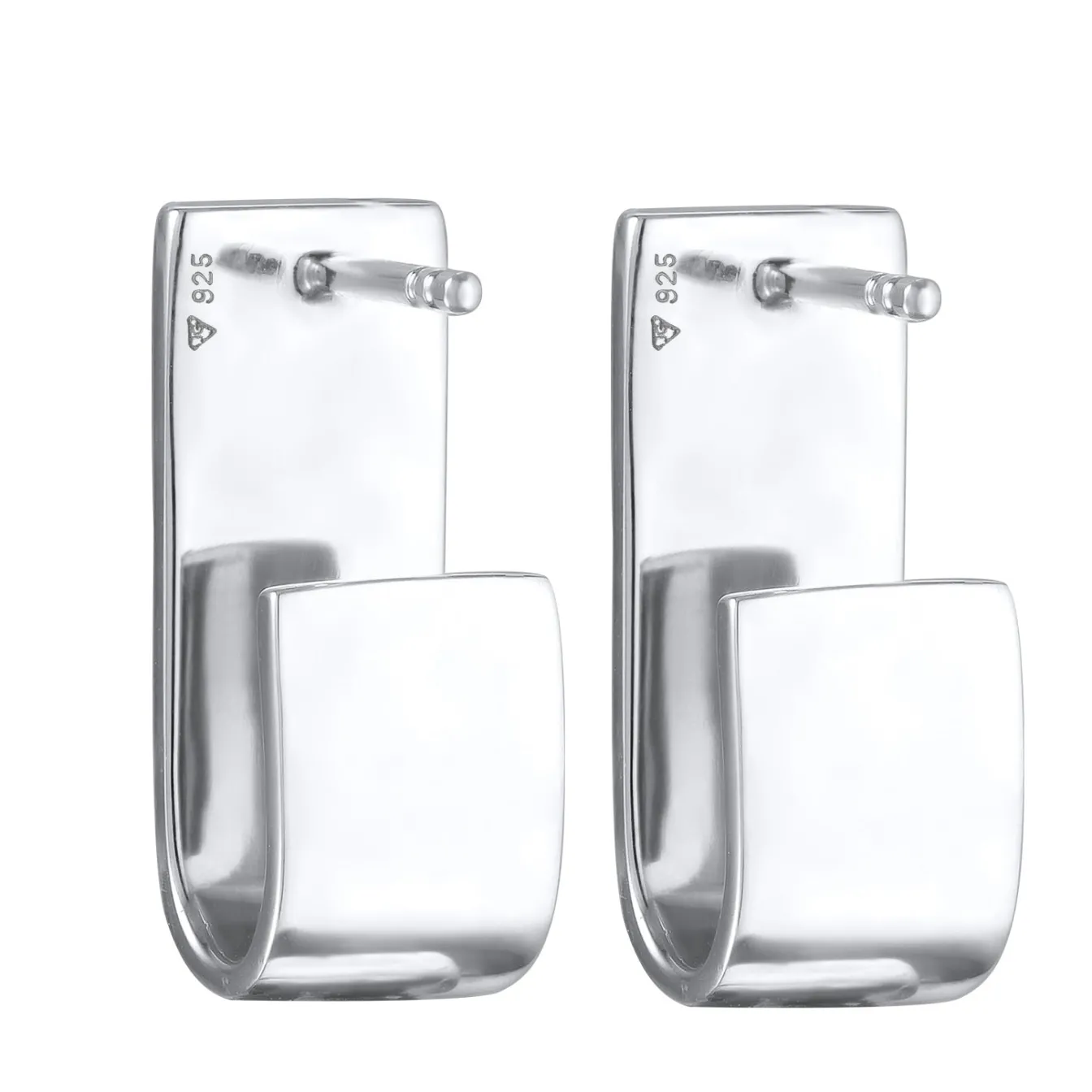 Elli "Ohrstecker Chunky< Ohrringe|Silber