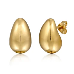 Elli "Ohrstecker Chunky Drop< Vergoldet|Ohrringe