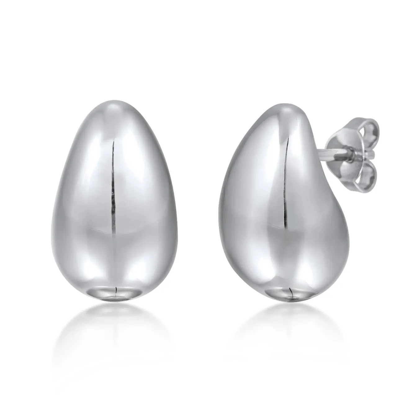 Elli "Ohrstecker Chunky Drop< Vergoldet|Ohrringe