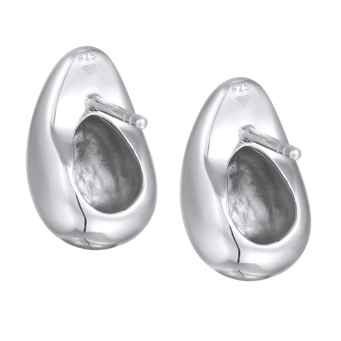 Elli "Ohrstecker Chunky Drop< Vergoldet|Ohrringe