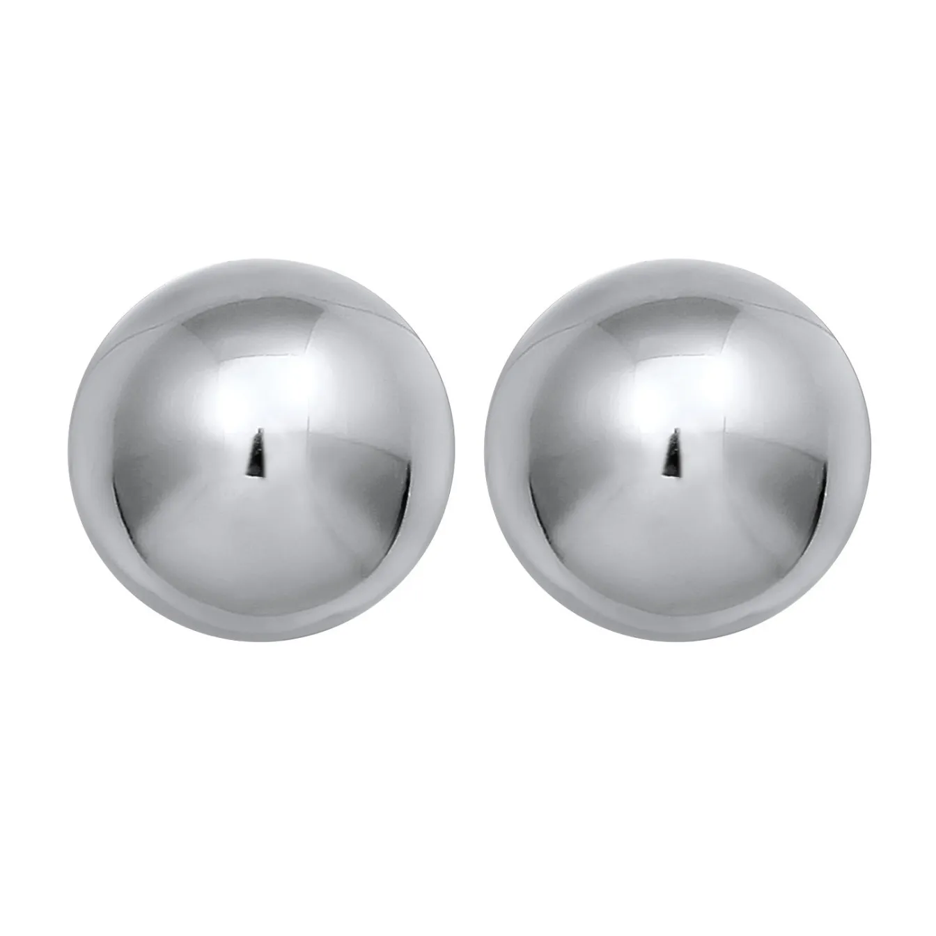 Elli "Ohrstecker Chunky Kugel< Ohrringe|Silber