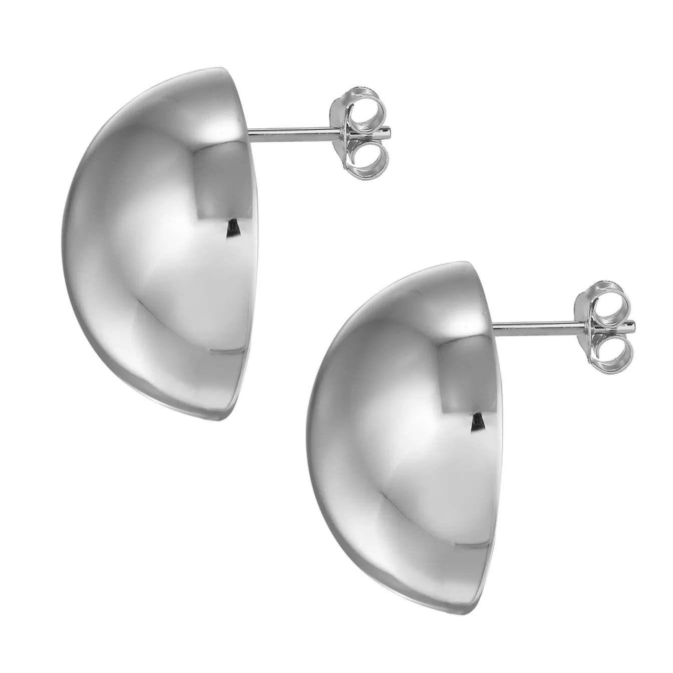Elli "Ohrstecker Chunky Kugel< Ohrringe|Silber