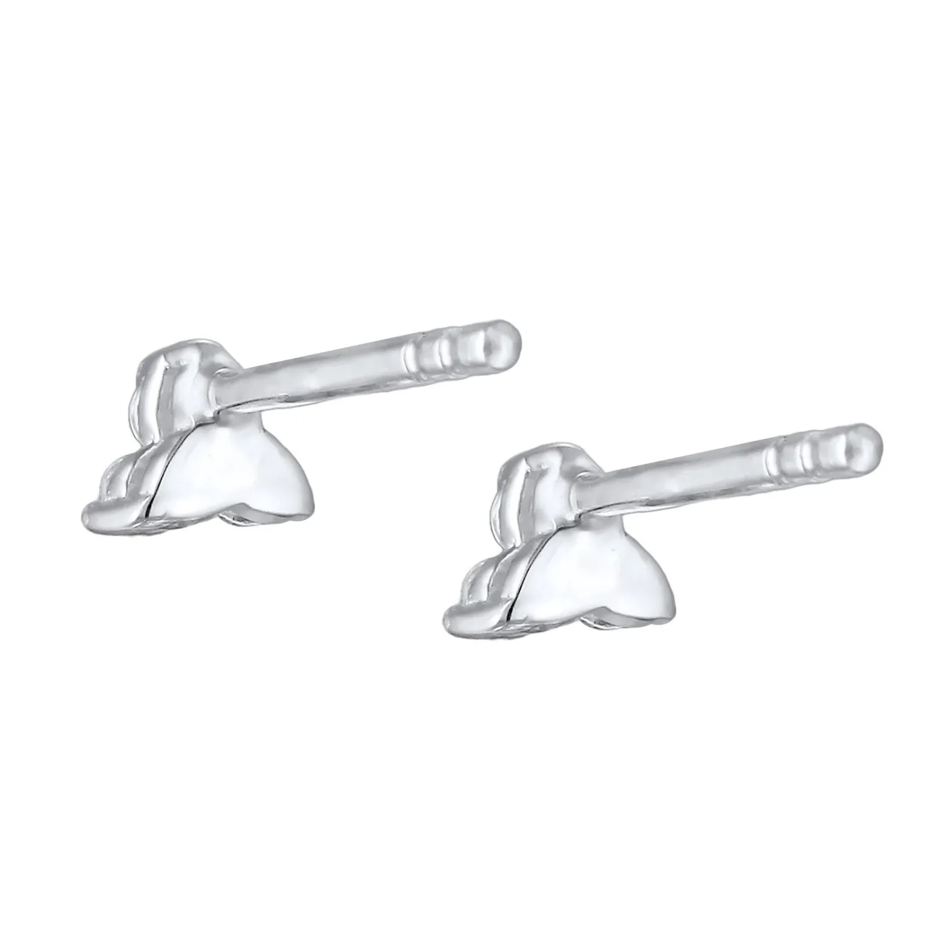 Elli "Ohrstecker Dreieck | Zirkonia (weiß)< Ohrringe|Vergoldet