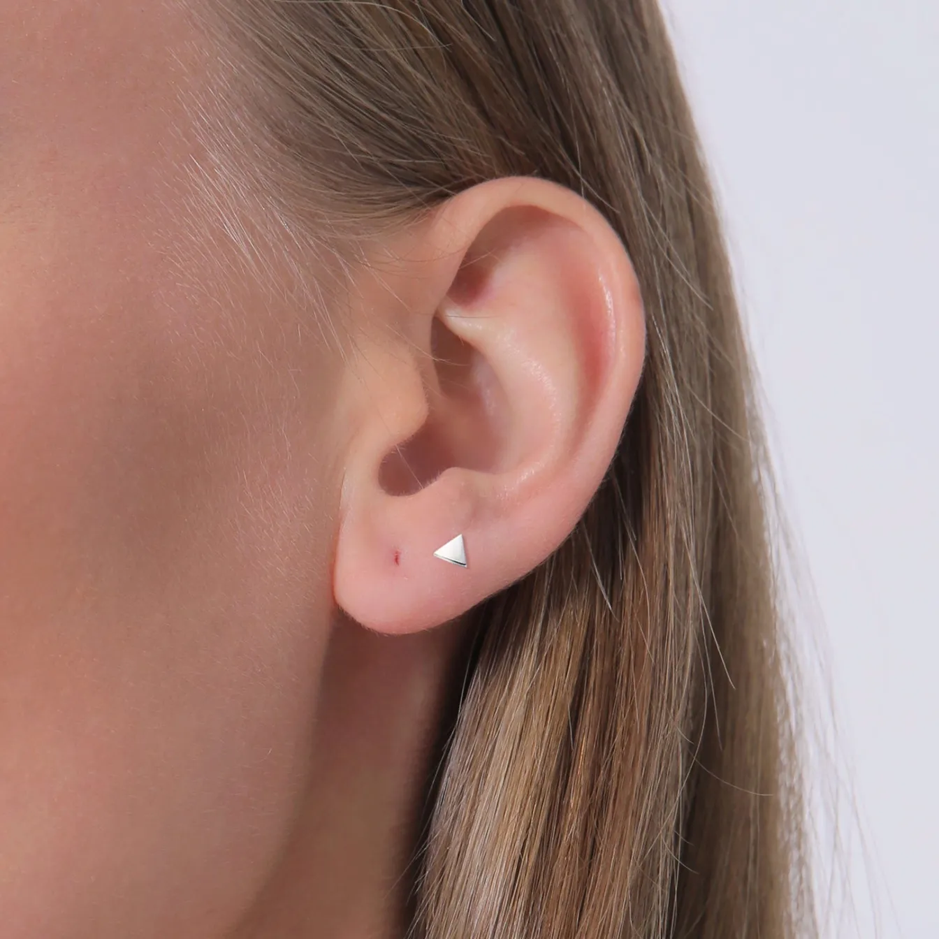 Elli "Ohrstecker Dreieck Geo< Ohrringe|Silber