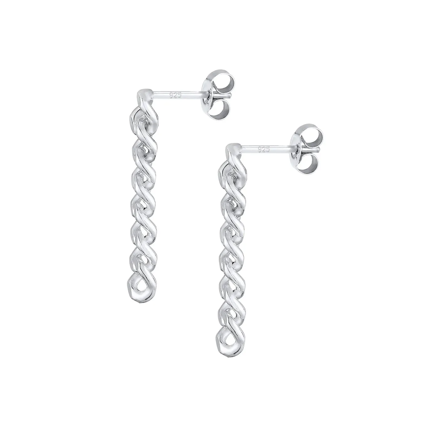 Elli "Ohrstecker Ear Chain< Ohrringe|Vergoldet