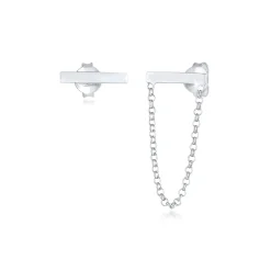Elli "Ohrstecker Ear Chain< Letzte Chance|Ohrringe