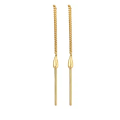 Elli "Ohrstecker Ear Chain< Ohrringe|Echtgold