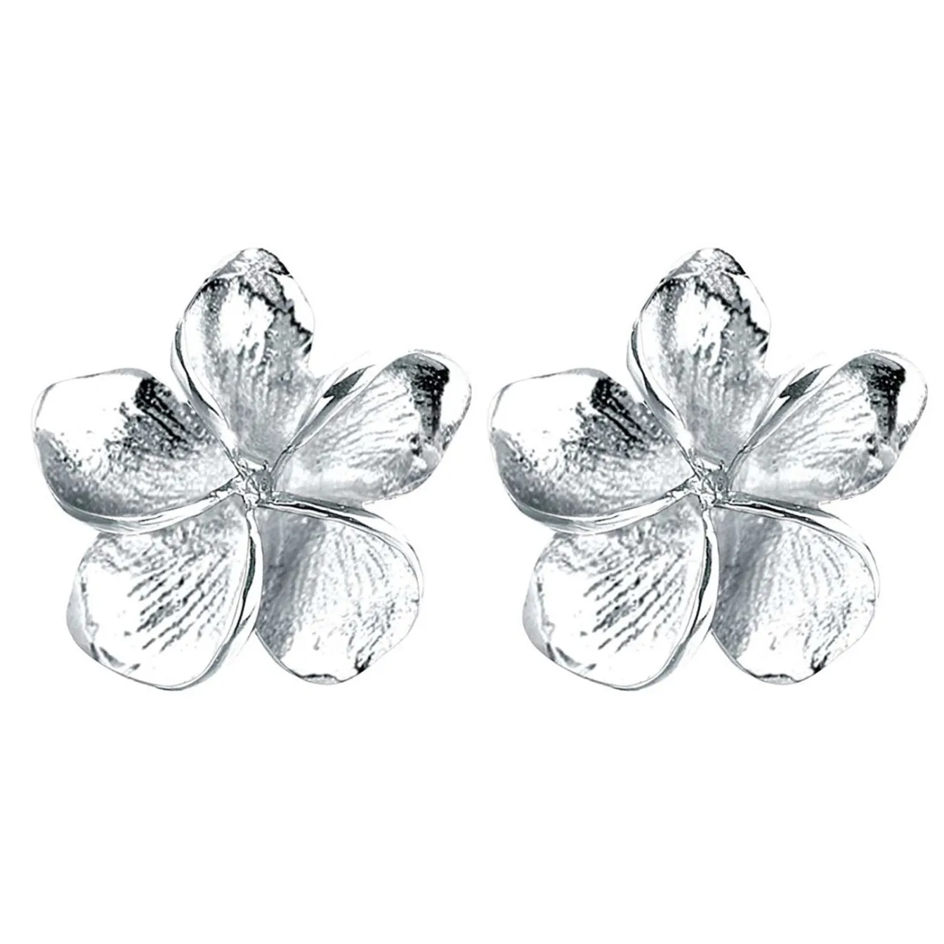 Elli "Ohrstecker Frangipani Blüte< Roségold|Symbol-schmuck
