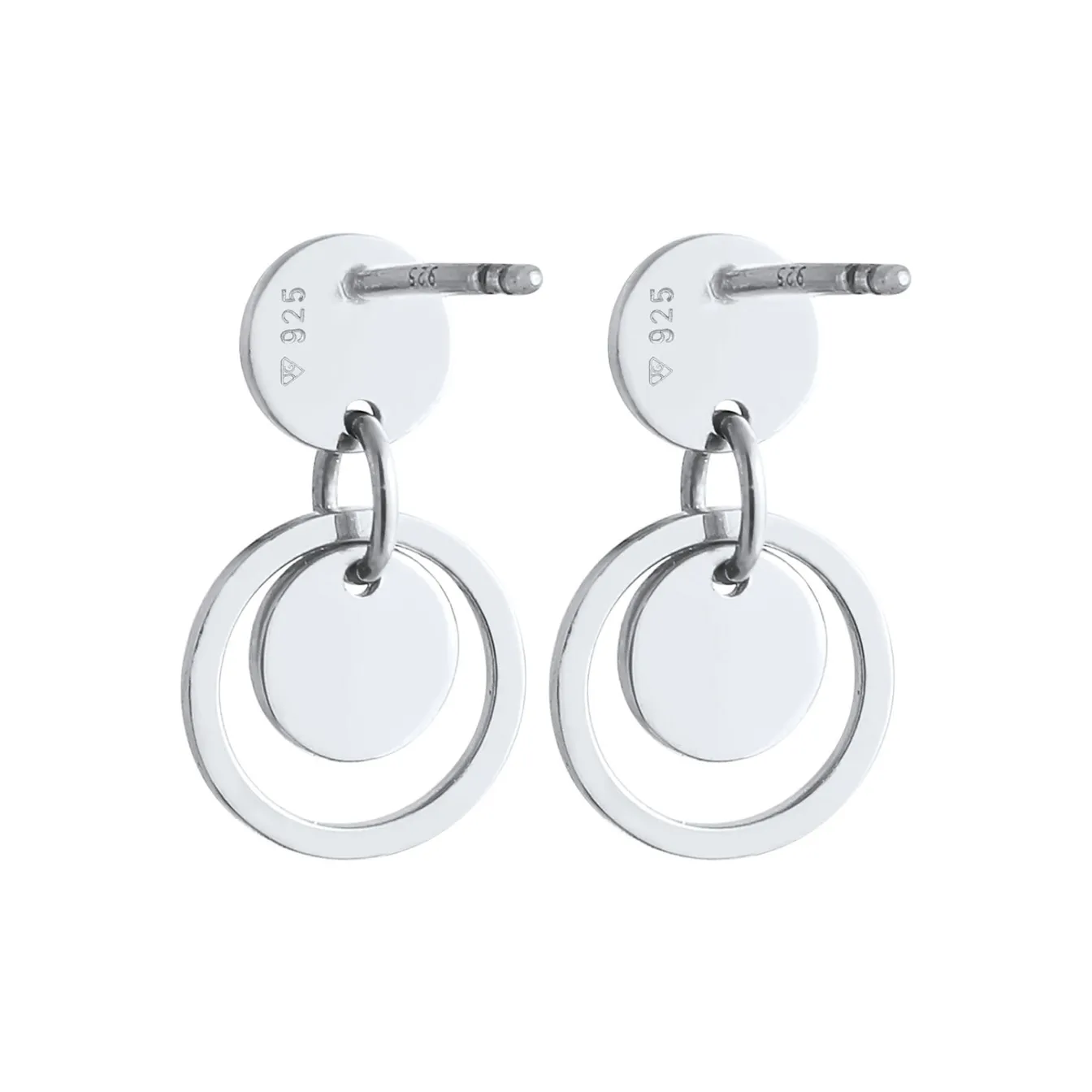 Elli "Ohrstecker Geo< Ohrringe|Silber