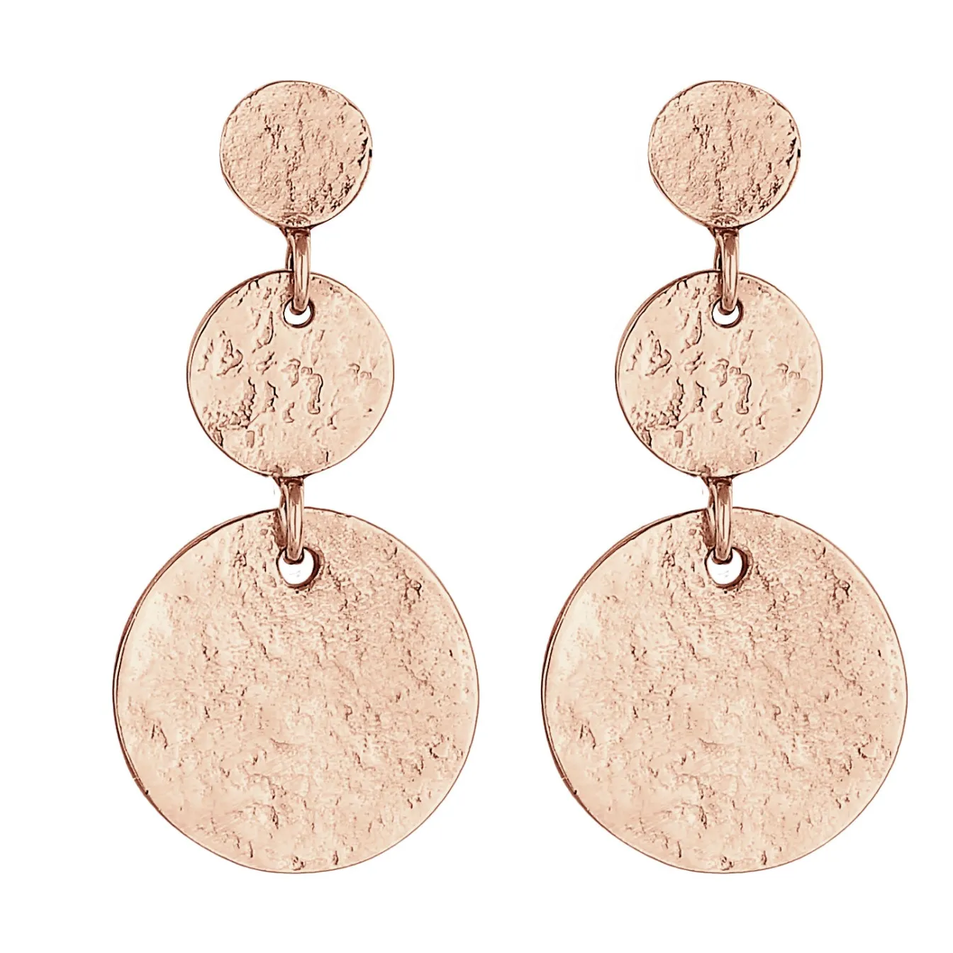 Elli "Ohrstecker Geo< Roségold|Ohrringe