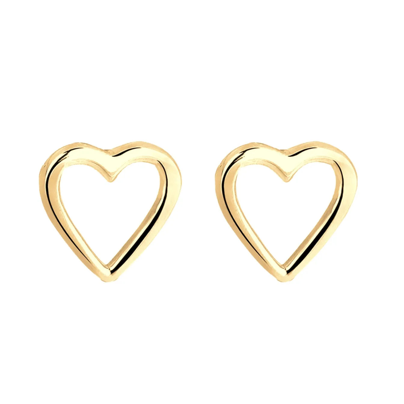 Elli "Ohrstecker Herz< Silber|Roségold