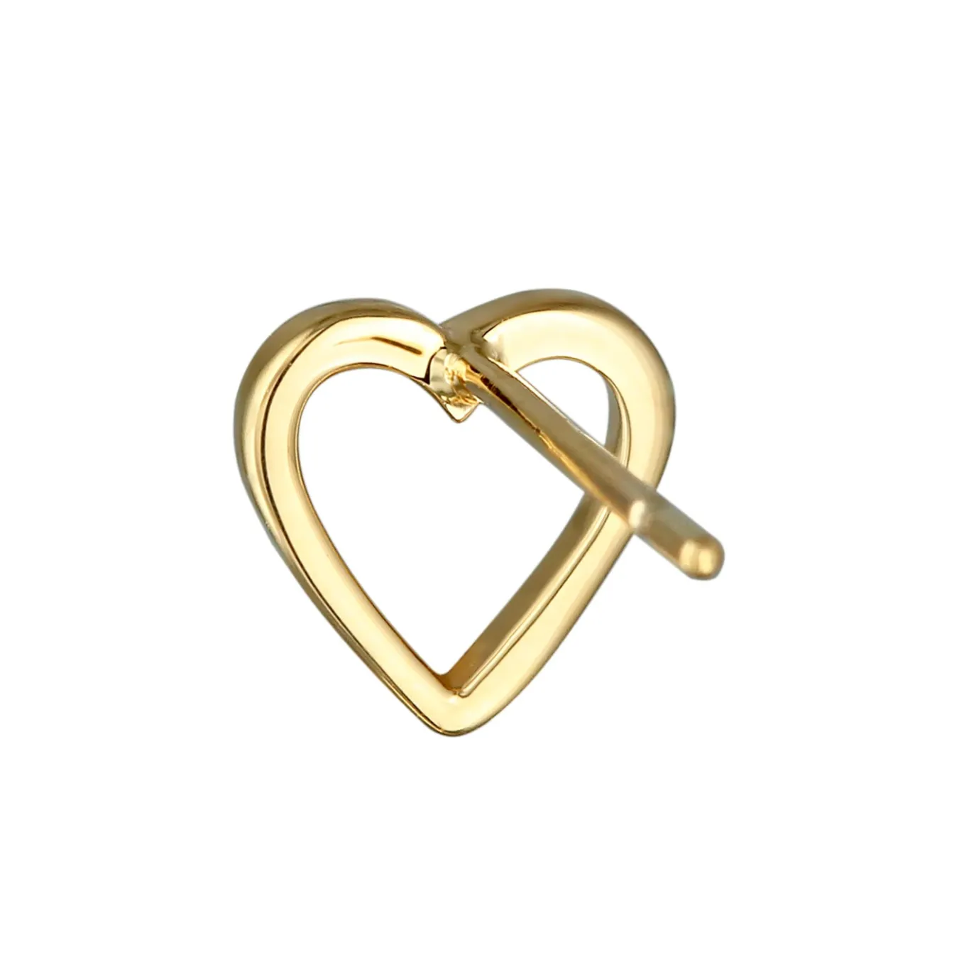 Elli "Ohrstecker Herz | Einzelstecker< Symbol-schmuck|Herz-schmuck