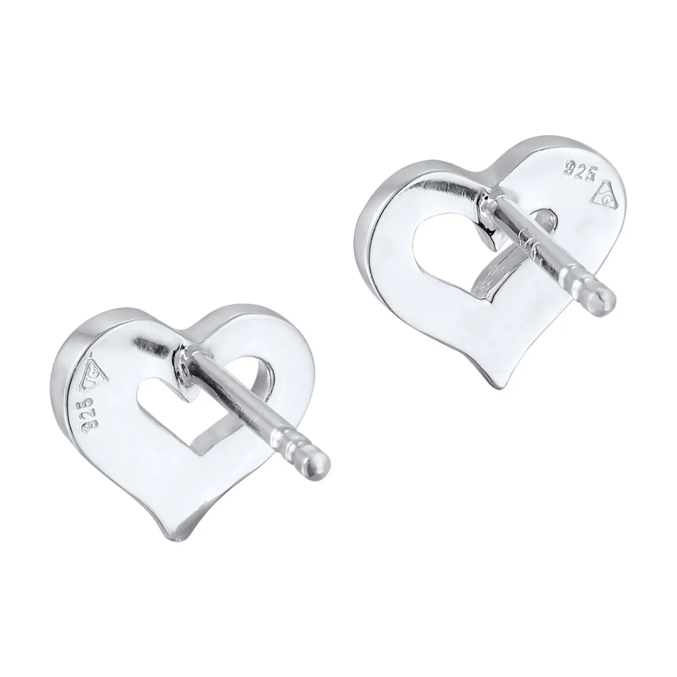 Elli "Ohrstecker Herz | Kristalle (Bunt)< Symbol-schmuck|Herz-schmuck