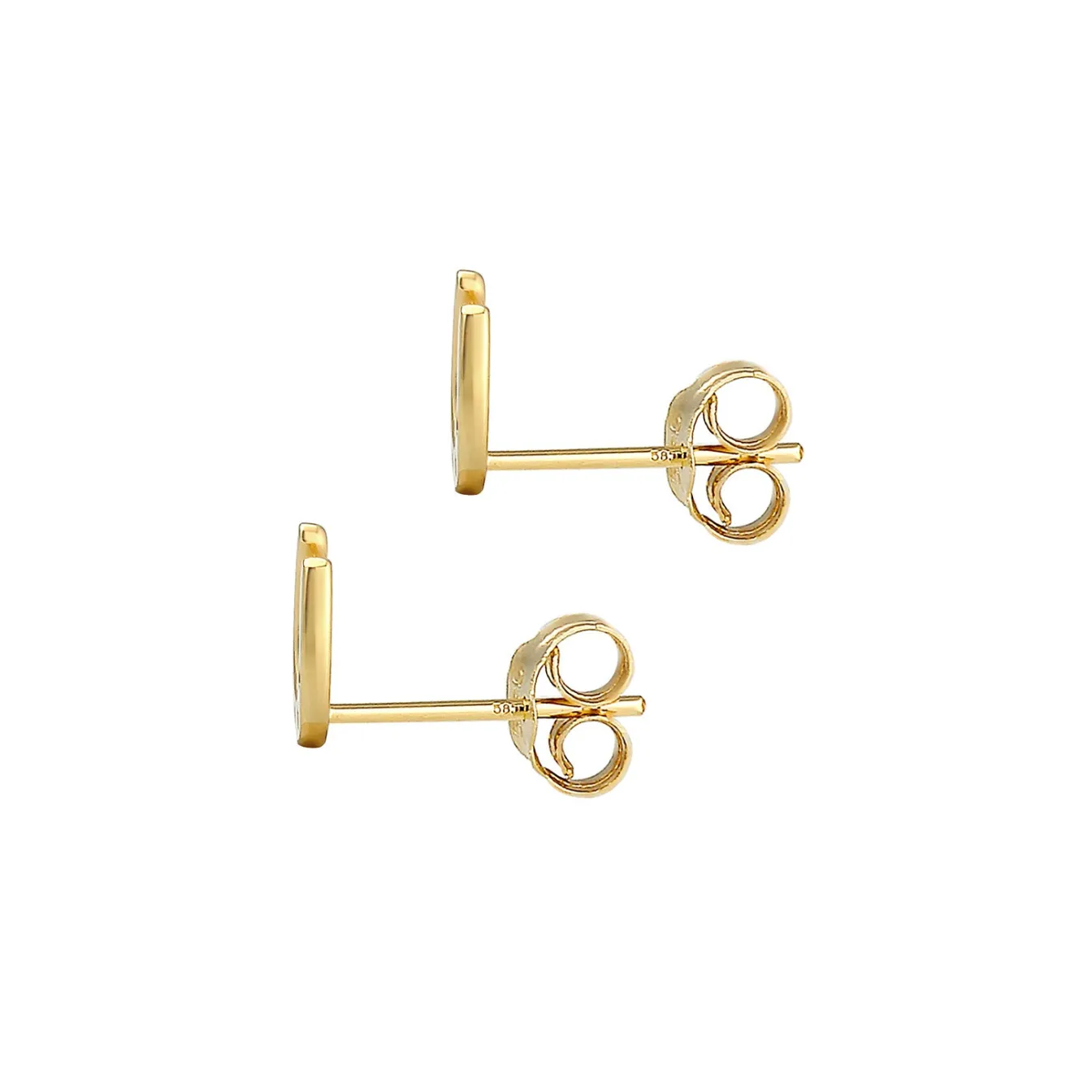 Elli "Ohrstecker Hufeisen< Symbol-schmuck|Ohrringe