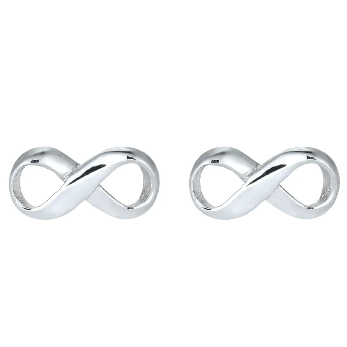 Elli "Ohrstecker Infinity< Roségold|Symbol-schmuck