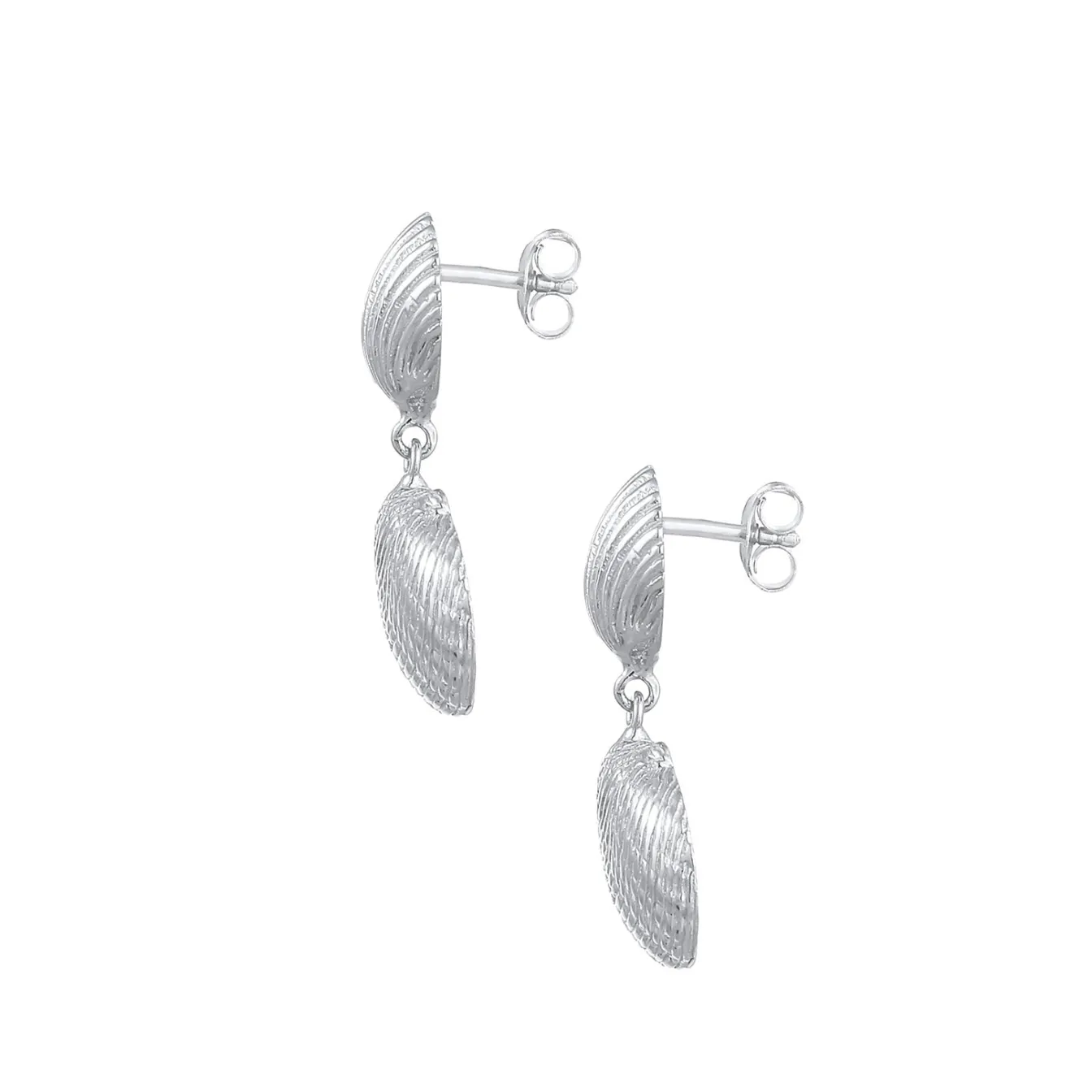 Elli "Ohrstecker Muschel< Ohrringe|Silber