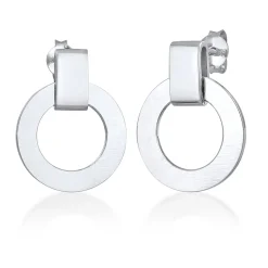 Elli "Ohrstecker Rund< Silber|Ohrringe
