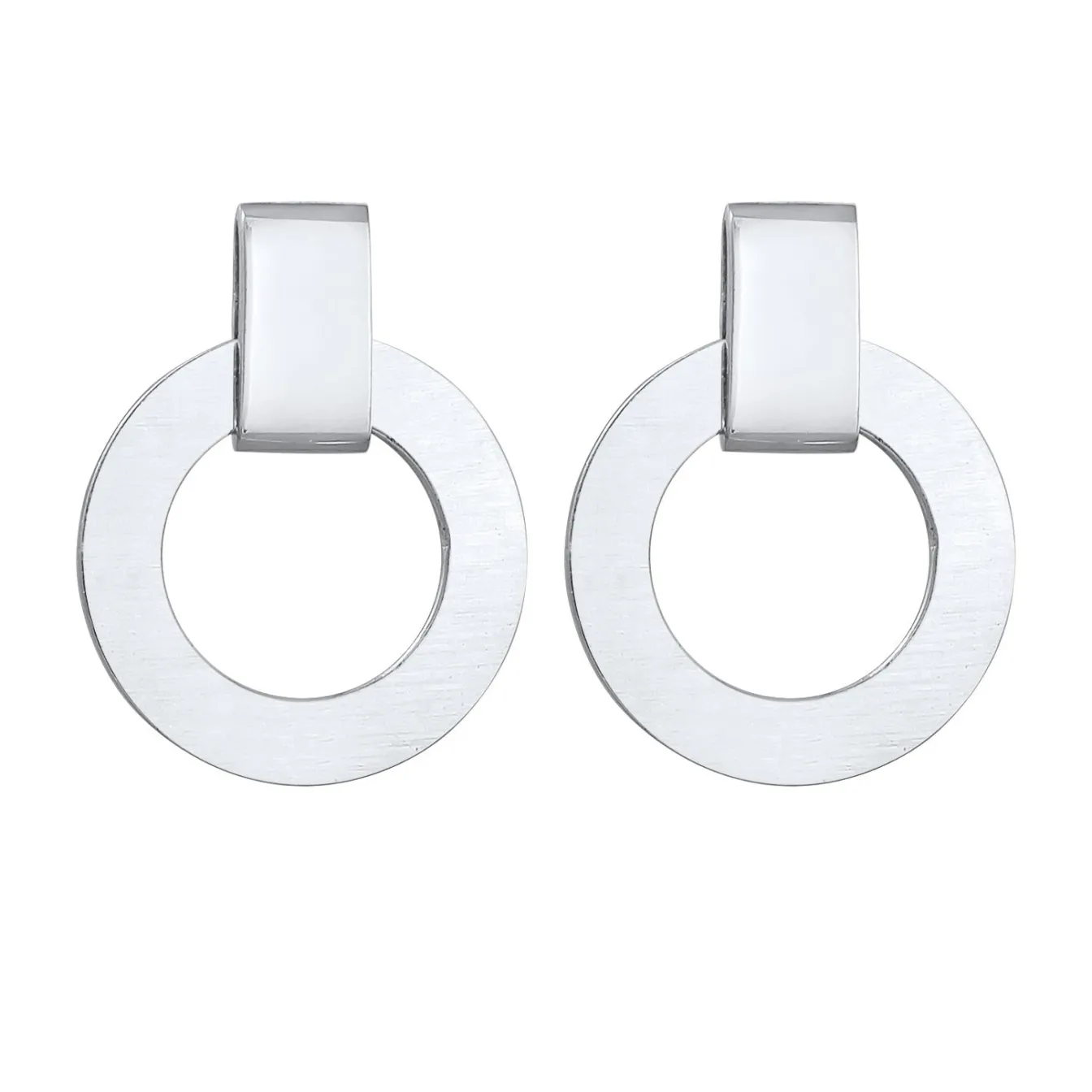 Elli "Ohrstecker Rund< Silber|Ohrringe