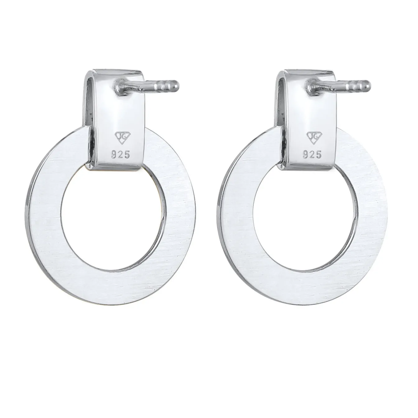 Elli "Ohrstecker Rund< Silber|Ohrringe