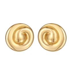 Elli "Ohrstecker Spirale< Vergoldet|Ohrringe