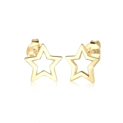 Elli "Ohrstecker Stern< Roségold|Ohrringe
