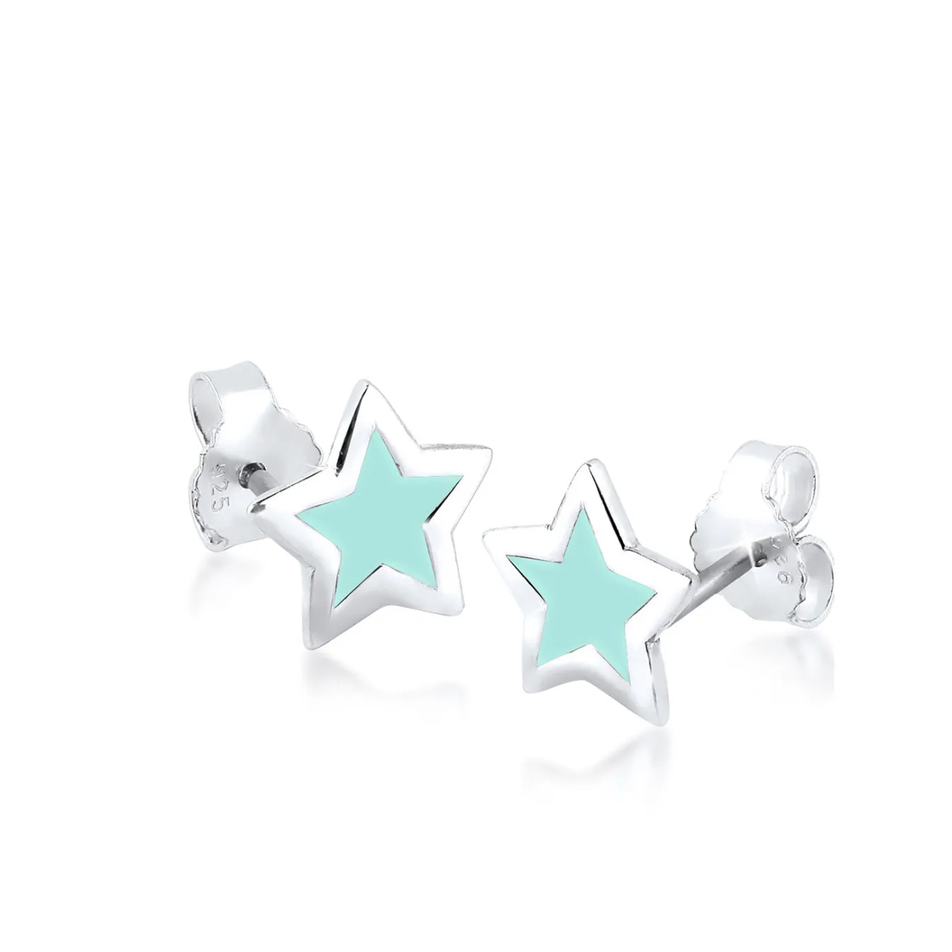 Elli "Ohrstecker Stern< Roségold|Ohrringe