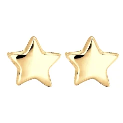 Elli "Ohrstecker Stern< Ohrringe|Echtgold