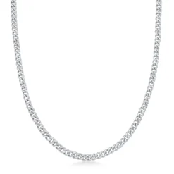 Elli "Panzerkette Basic< Halsketten|Silber