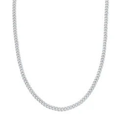 Elli "Panzerkette Basic< Halsketten|Silber