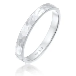 Elli "Pinky Ring Gehämmert< Ringe|Vergoldet