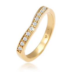 Elli "Ring | Diamant ( Weiß, 0,15 ct )< Letzte Chance|Ringe