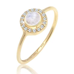 Elli "Ring | Diamant ( Weiß, 0,08 ct )< Ringe|Echtgold
