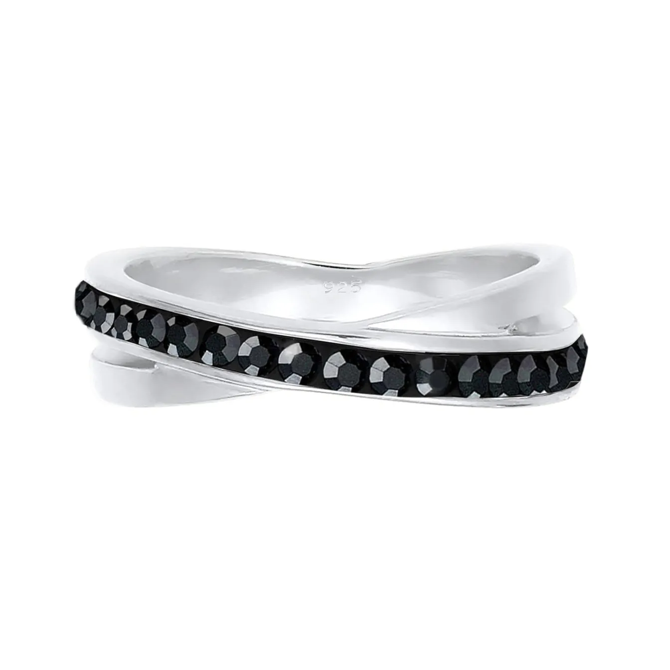 Elli "Ring | Kristall (Weiß)< Ringe|Vergoldet