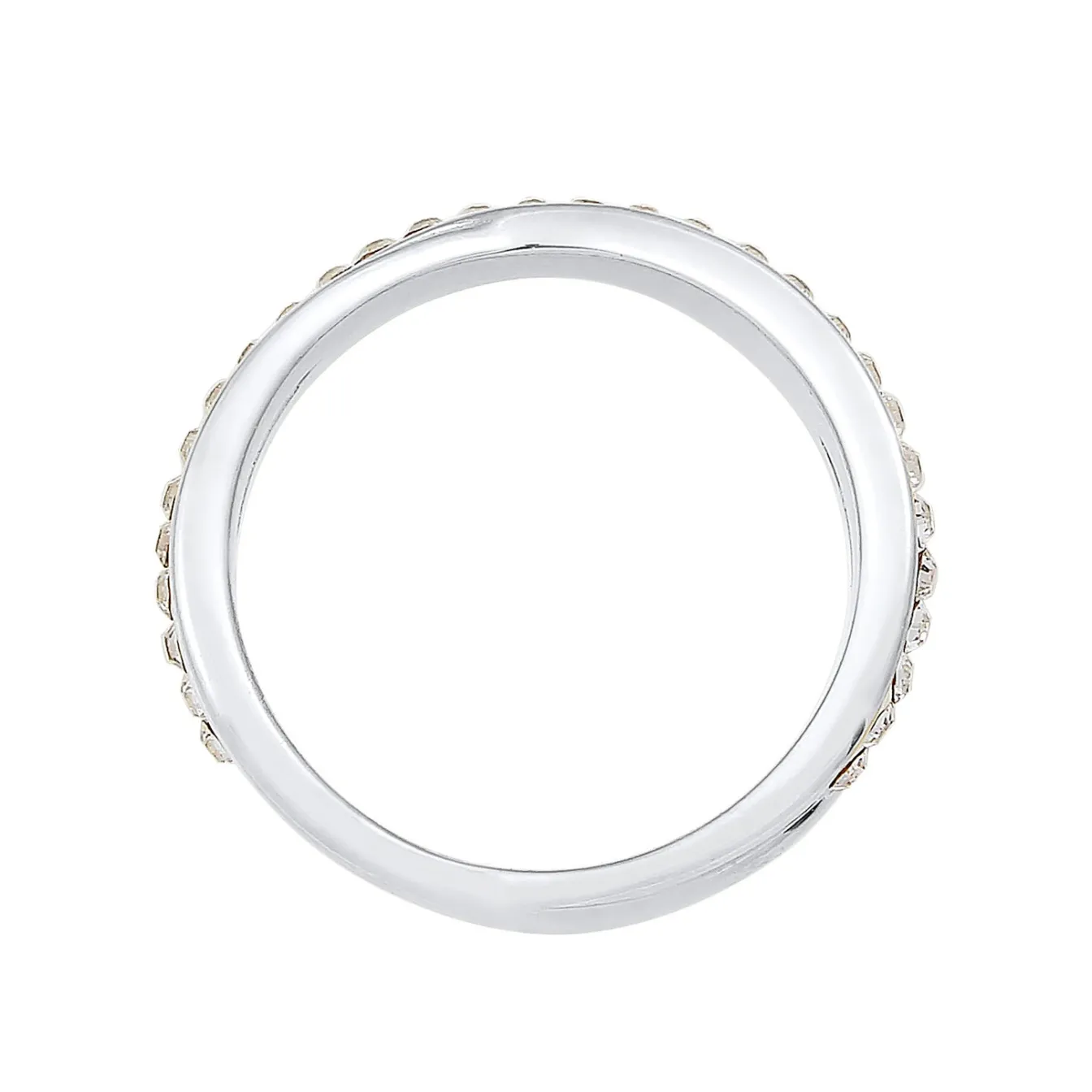 Elli "Ring | Kristall (Weiß)< Ringe|Vergoldet