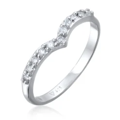 Elli "Ring | Laborgezüchtete Diamanten (Weiß, 0.044 ct)< Diamanten|Ringe