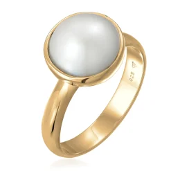 Elli "Ring | Mabe Perle< Perlen|Ringe
