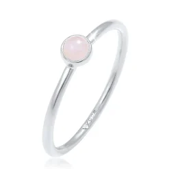 Elli "Ring | Quarz ( Rosa )< Ringe|Vergoldet