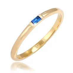 Elli "Ring | Saphir ( Blau )< Ringe|Vergoldet