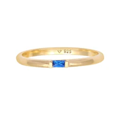 Elli "Ring | Saphir ( Blau )< Ringe|Vergoldet