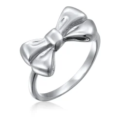 Elli "Ring | Schleife< Vergoldet|Symbol-schmuck