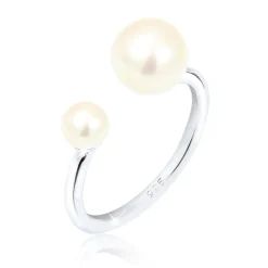 Elli "Ring | Süßwasserperle< Hochzeit|Perlen