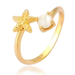 Elli "Ring | Süßwasserperle< Symbol-schmuck|Perlen