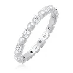 Elli "Ring | Zirkonia ( Weiß )< Hochzeit|Letzte Chance