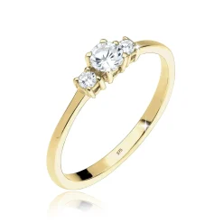 Elli "Ring | Zirkonia ( )< Ringe|Echtgold